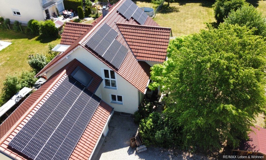 Drohne 3 Einfamilienhaus Inchenhofen