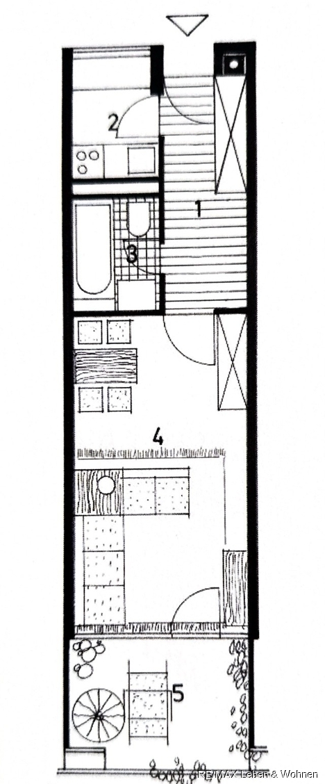 grundriss Milbertshofen Etagenwohnung Milbertshofen