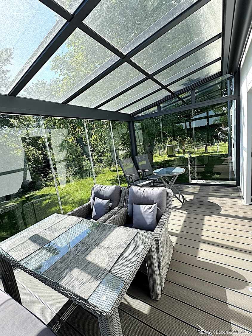 Wintergarten Einfamilienhaus Fahlenbach