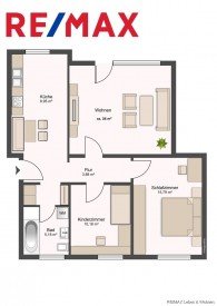 Hauptbild NEUES ANGEBOT Vermietete 3 Zimmer ETW mit Balkon - Kellerraum und Garage zu verkaufen.